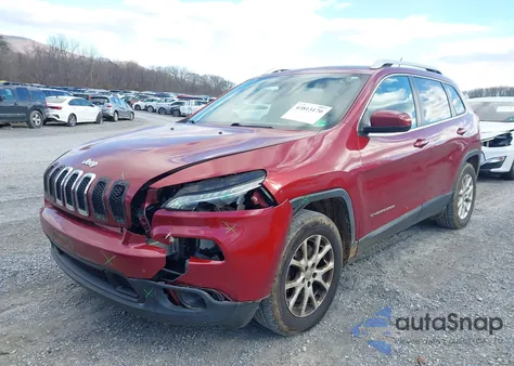 2015 Jeep Cherokee Latitude из США, поврежденный, VIN 1C4PJMCB3FW733889